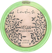 Пудра для лица - Lovely Vegan Pressed Powder — фото N1