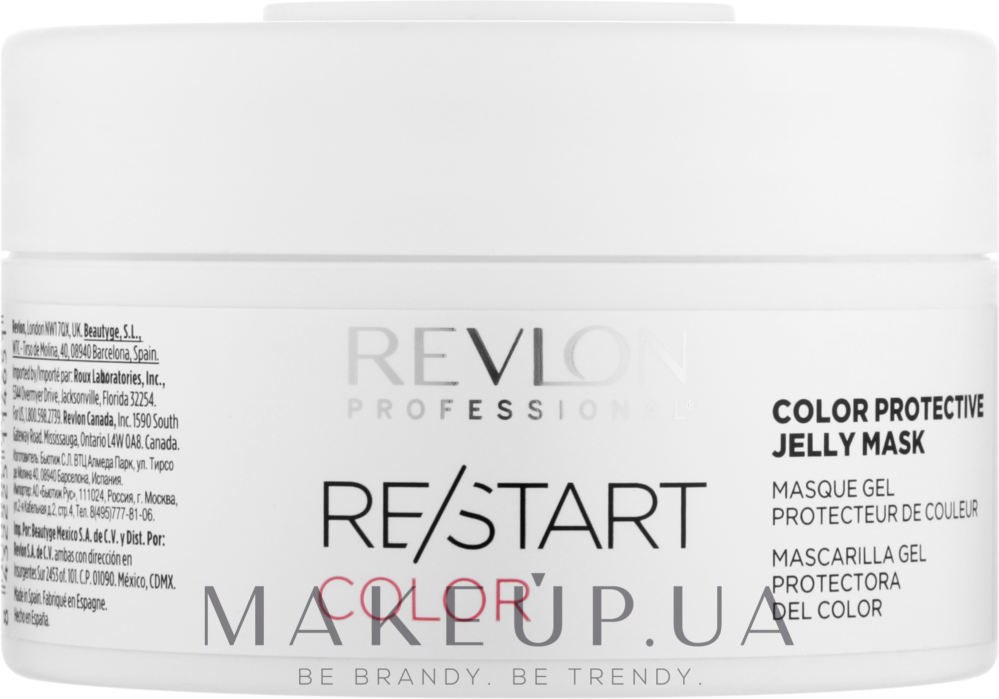 Маска для окрашенных волос - Revlon Professional Restart Color Protective Jelly Mask — фото 200ml