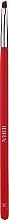 Пензлик для брів і підводки №30, червоний - Ibra Professional Makeup — фото N1