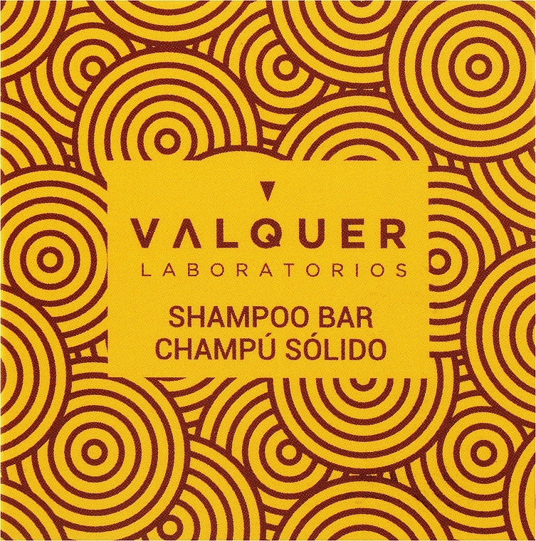 Твердий шампунь "Лимон і кориця" - Valquer Shampoo Bar With Lemon & Cinnamon Extract — фото N1