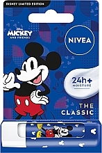 Парфумерія, косметика Гігієнічна помада для губ - NIVEA Mickey Mouse Disney Edition