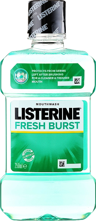 Ополіскувач для порожнини рота "Сильні зуби, здорові ясна" - Listerine Fresh Burst Mouthwash