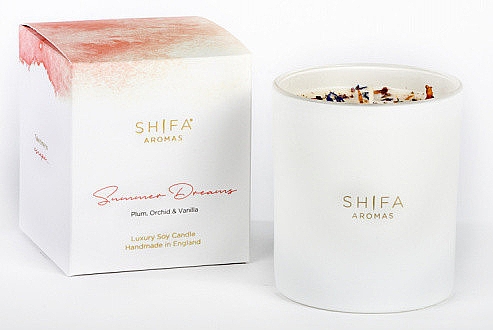 Свічка у склі - Shifa Aromas Candle Glass Summer Dreams — фото N1