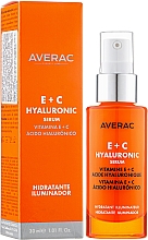 Освіжальна гіалуронова сироватка з вітамінами Е + С - Averac Focus Hyaluronic Serum With Vitamins E + C — фото N3