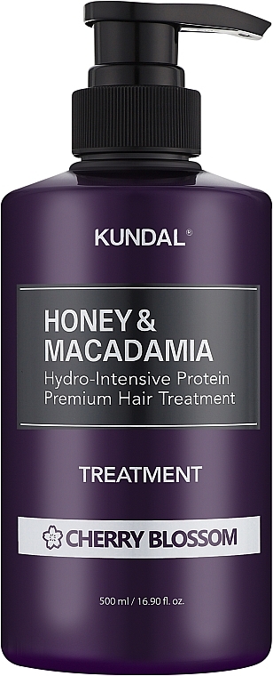 Кондиционер для волос "Цветы вишни" - Kundal Honey & Macadamia Treatment Cherry Blossom