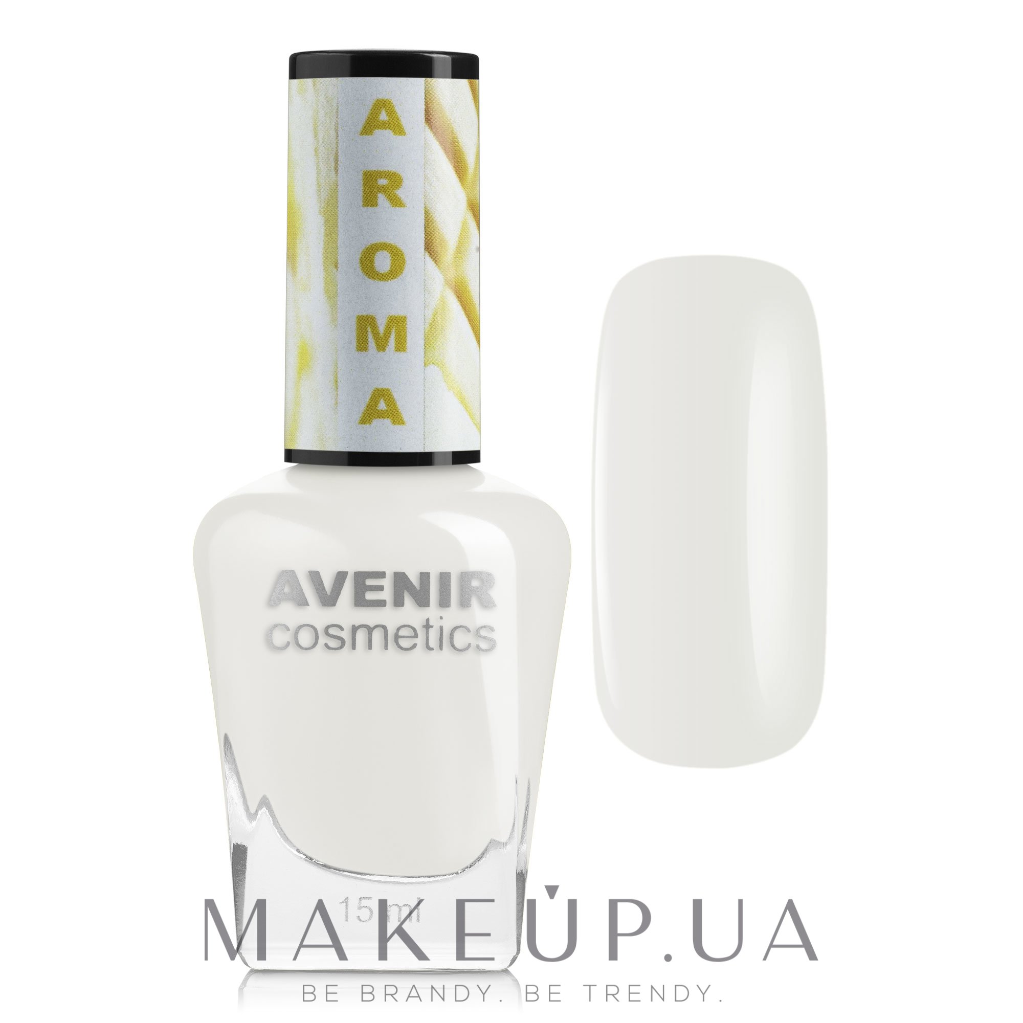 Лак для нігтів - Avenir Cosmetics Aroma — фото 25 - Белый шоколад