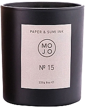 Ароматична свічка - Mojo Paper & Sumi Ink №15 — фото N1