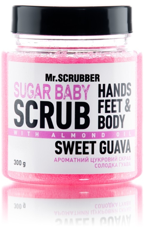 Сахарный скраб для тела "Sweet Guava" - Mr.Scrubber Shugar Baby Hands Feet & Body Scrub