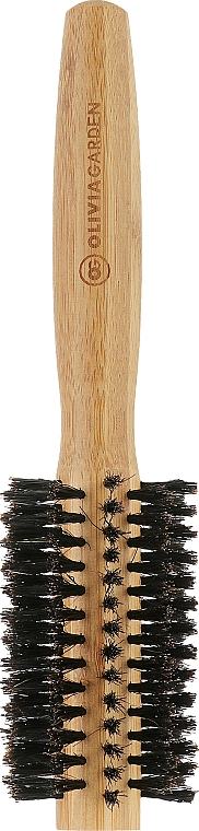 Бамбуковый брашинг натуральной щетиной, 20мм - Olivia Garden Bamboo Touch Boar — фото N1