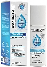Сыворотка для лица - Absolute Care Clean Beauty 4x Hyaluronic Acid  — фото N1