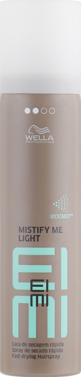 Лак для волосся, легка фіксація - Wella Professionals EIMI Mistify Me Light Hairspray