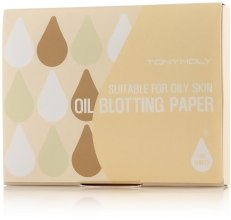 Парфумерія, косметика Матуючі серветки для обличчя - Tony Moly Oil Blotting Paper