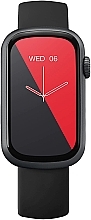 Смартгодинник, чорний, гумовий ремінець - Garett Smartwatch Action — фото N5