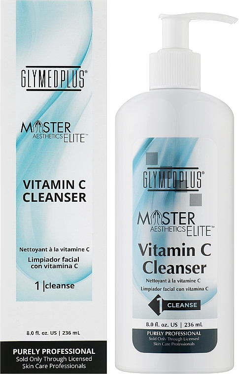 Очищувальний засіб для обличчя з вітаміном С - GlyMed Plus Vitamin C Cleanser — фото N3