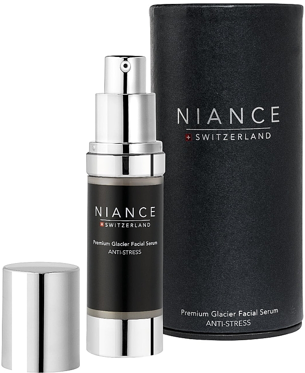 Антивозрастная сыворотка для лица для мужчин - Niance Men Premium Glacier Facial Serum — фото N3