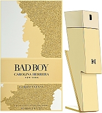 Carolina Herrera Bad Boy Gold Fantasy - Туалетна вода — фото N2