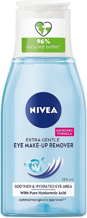Нежное средство для удаления макияжа из глаз - NIVEA Extra Gentle Eye Make-Up Remover — фото N1