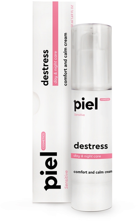 Ультраувлажняющий крем с натуральным SPF день/ночь - Piel Cosmetics Destress Cream