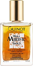 Духи, Парфюмерия, косметика Золотое сухое масло для волос и тела - Guinot Huile Mirific Gold Nourishing Dry Oil Body & Hair