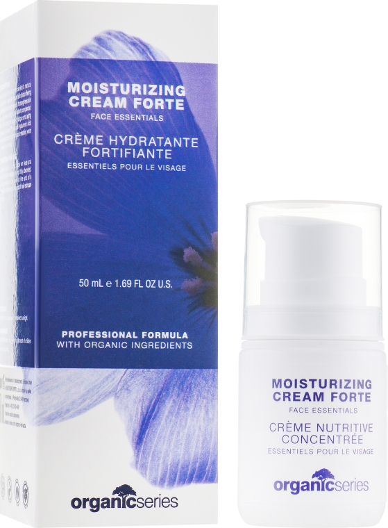 Зволожувальнний  крем для обличчя - Organic Series Moisturizing Cream Forte