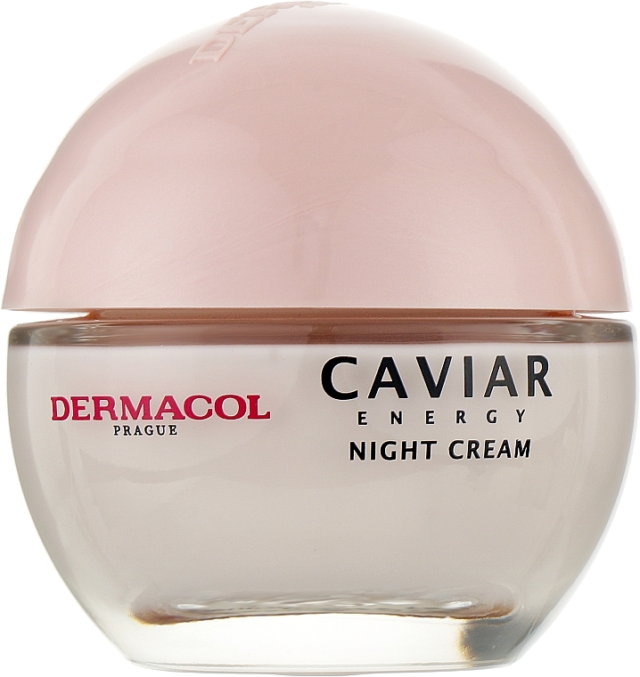 Зміцнювальний нічний крем проти зморщок - Dermacol Caviar Energy Anti-Aging Night Cream