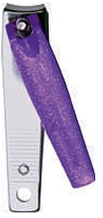 Книпсер для ногтей, блестящий фиолетовый, в блистере - Titania — фото N2