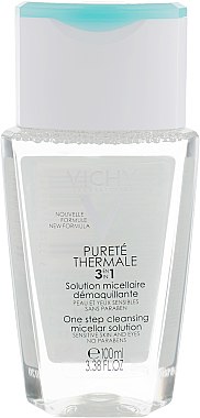 ПОДАРУНОК! Набір - Vichy Purete Thermale Set (water/100ml + fluid/1.5ml + bag) — фото N3