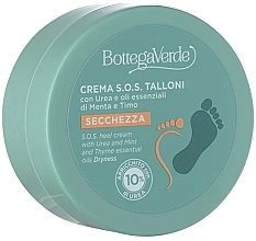 Крем для ног с мочевиной и эфирными маслами мяты и тимьяна - Bottega Verde SOS Heel Cream — фото N1