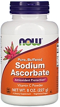 Порошок, забуферений аскорбат натрію - Now Foods Powder, Buffered Sodium Ascorbate — фото N1