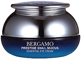 Парфумерія, косметика Крем для очей - Bergamo Prestige Snail Mucus Essential Eye Cream