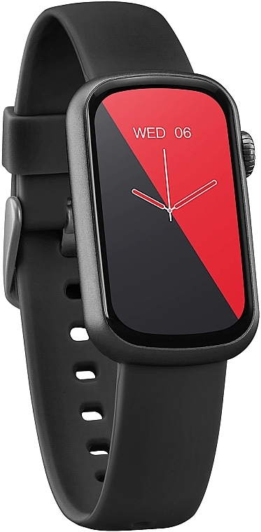 Смартгодинник, чорний, гумовий ремінець - Garett Smartwatch Action — фото N4
