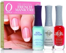 Духи, Парфюмерия, косметика УЦЕНКА Набор для французского маникюра - Orly French Manicure Kit Rose (Base Coat/9ml + Nail/2х9ml) *