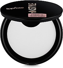 Духи, Парфюмерия, косметика Пудра прозрачная фиксирующая - Topface Instyle Fix&Matte Transparent Powder