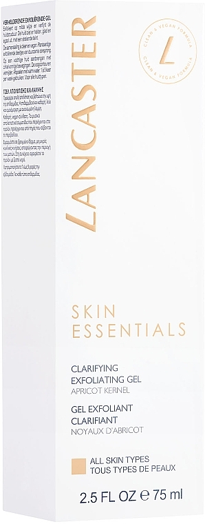 РАСПРОДАЖА Очищающий отшелушивающий гель для лица - Lancaster Skin Essentials Clarifying Exfoliating Gel * — фото N3