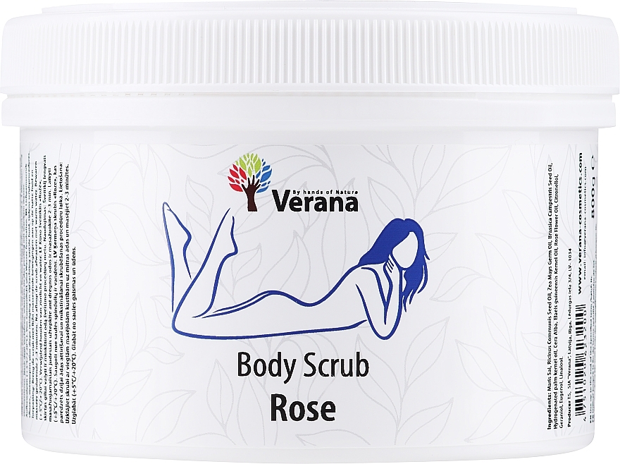 Скраб для тела "Роза" - Verana Body Scrub Rose — фото N2