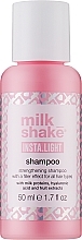 Укрепляющий шампунь с эффектом наполнителя для всех типов волос - Milk_Shake Insta.Light Shampoo  — фото N1