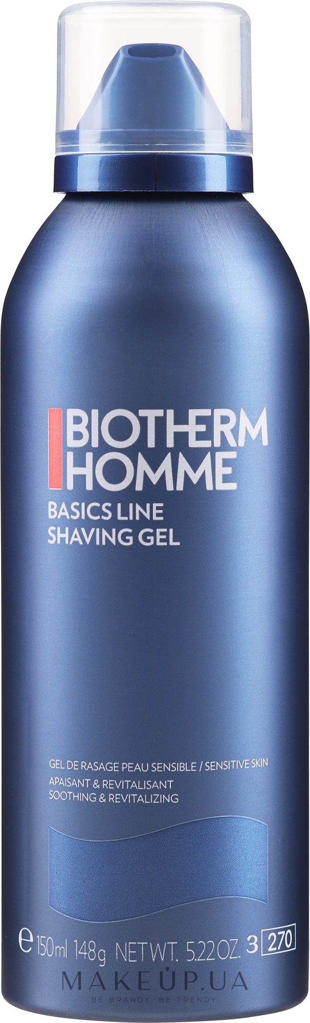 Гель для бритья - Biotherm Homme Gel Shaver — фото 150ml