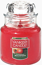 Парфумерія, косметика Ароматична свічка в банці - Yankee Candle Macintosh