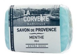 Парфумерія, косметика Прованське мило "М'ята" - La Corvette Provence soap Mint