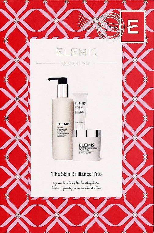 Набор - Elemis The Skin Brilliance Trio (cr/200ml + pads/60pcs + mask/15ml) — фото N1