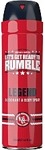 Дезодорант-спрей - Rumble Men Legend Deodorant & Body Spray — фото N1