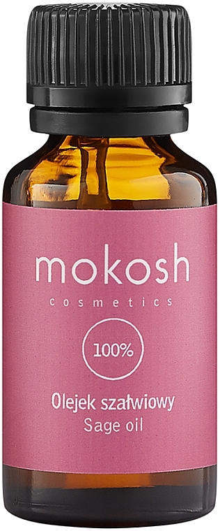 Масло косметическое "Шалфей" - Mokosh Cosmetics Sage Oil — фото N1