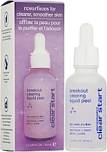 Очищающий жидкий пилинг для лица - Dermalogica Breakout Clearing Liquid Peel — фото N2