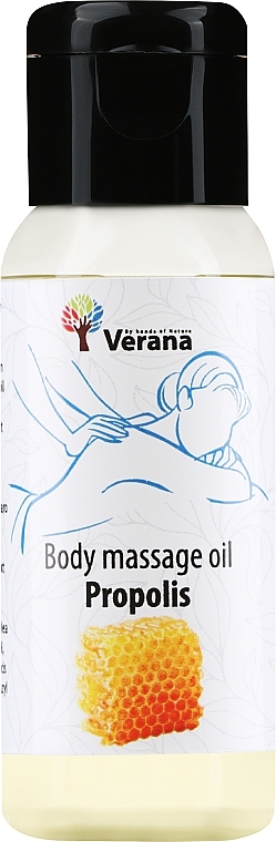 Массажное масло для тела "Propolis" - Verana Body Massage Oil — фото N1