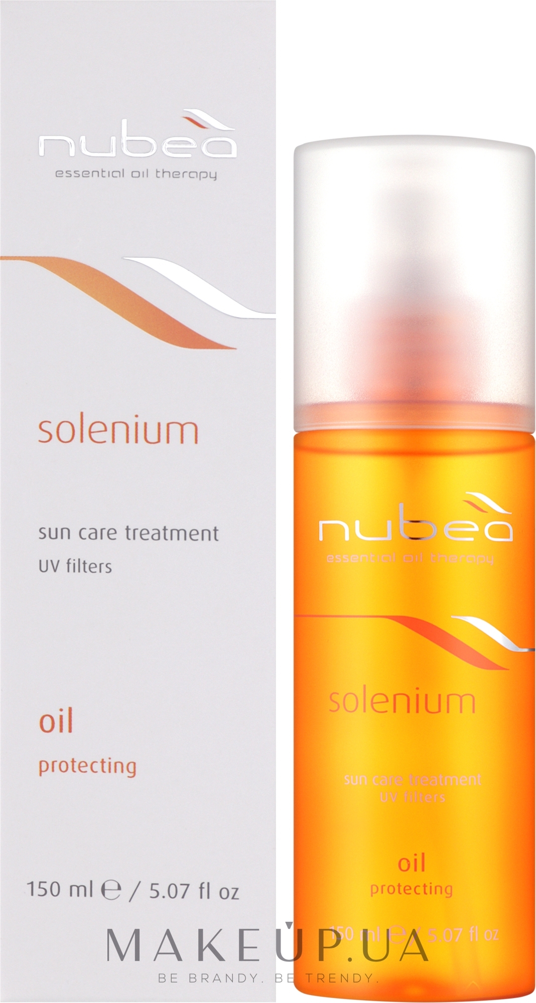 Защитное масло для волос - Nubea Solenium Oil Protecting — фото 150ml