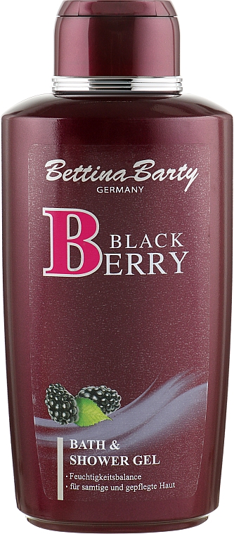 Гель для душу й ванни "Ожина" - Bettina Barty Blackberry Bath & Shower Gel — фото N1