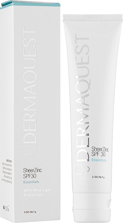 Захисний крем для обличчя й тіла SPF-30 - Dermaquest Essential SheerZinc SPF-30 — фото N4