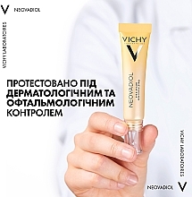 Мультикоригуючий засіб для розгладження зморшок та інтенсивного живлення шкіри навколо очей та губ - Vichy Neovadiol Eyes&Lips — фото N13