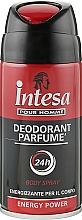 Дезодорант-спрей парфумований - Intesa Energy Power Body Spray — фото N1