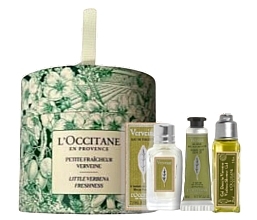 Духи, Парфюмерия, косметика L'Occitane Verbena - Набор (edt/mini/7,5ml + sh/gel/30ml + h/cr/10ml) 